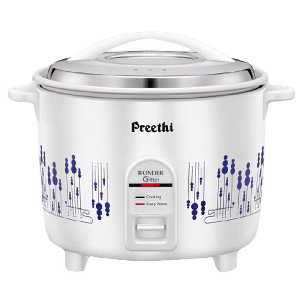 Buy Preethi Glitter 1 Litre Electric Rice Cooker with RoHS Compliance